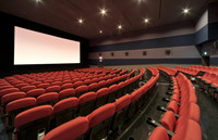 地区唯一の大型映画館