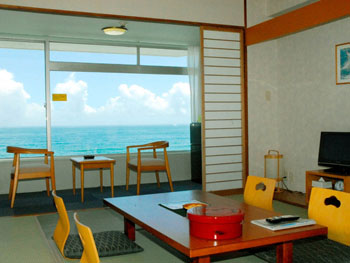 鴨川シーワールドホテル　海側のゆったりすごせる10畳和室