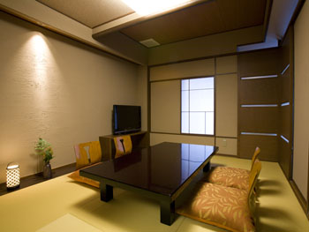 富士レークホテル　露天風呂付客室（コンフォート和室）