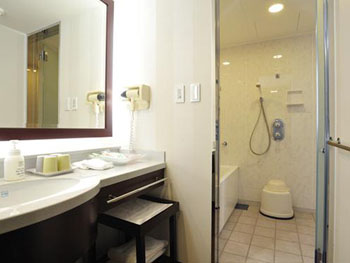 ホテル京阪ユニバーサル・タワー　バス・トイレがセパレートのお部屋も